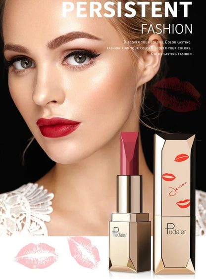 New Sexy Nude 26 Color Cosmetics Lip Stick Moisturizer Long Lasting Lips Batom Makeup Matte Black Lipstick Waterproof maquiagem