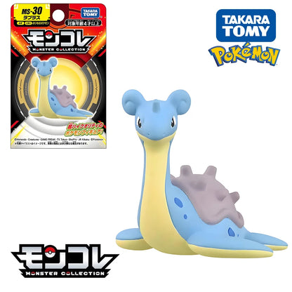 Original TAKARA TOMY Pokemon Figure Toys Mimikyu Maushold Lapras Charizard Umbreon Sylveon Vaporeon Model Dolls Birthday Gifts