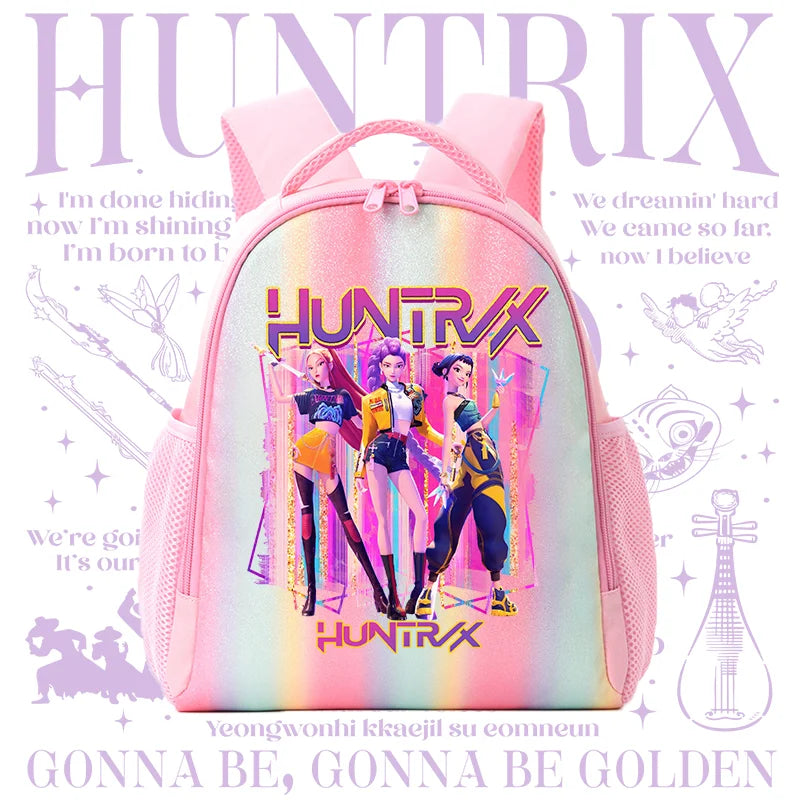 Backpack Rainbow Colors Student Backpackg KPOP Anime Tiger Schoolbag Holiday Gifts