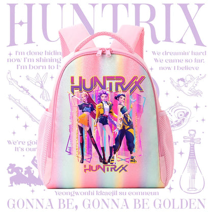 Backpack Rainbow Colors Student Backpackg KPOP Anime Tiger Schoolbag Holiday Gifts