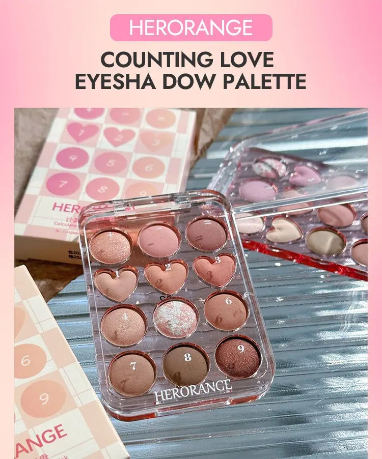 12 Color Love Palette.