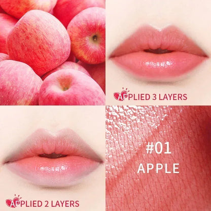4 Colors Mini Lip Gloss Water Mirror Jelly Long Lasting Lip Glaze Lip Makeup Waterproof Moisturizing Liquid Lipstick Cosmetic