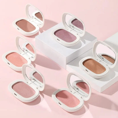 Face Blusher Matte Natural Cheek Tint Brighten Face Contouring Waterproof Cosmetics Blush Powder Soft Female Makeup 1pcs Blusher