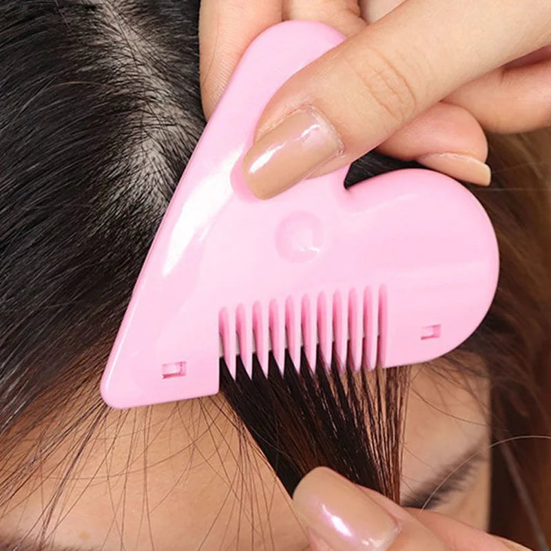 1pc Hair Cutting Comb Hair Brushes with Razor Blades Hair Trimmer Cutting Thinning Tools Barbershop Hair Salon Styling Tool Comb