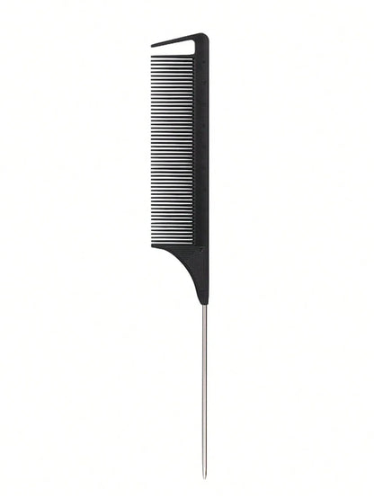 stainless steel pointed tail hair professional hair comb hair brush salon hair styling tool hair comb Special for real hair wigs