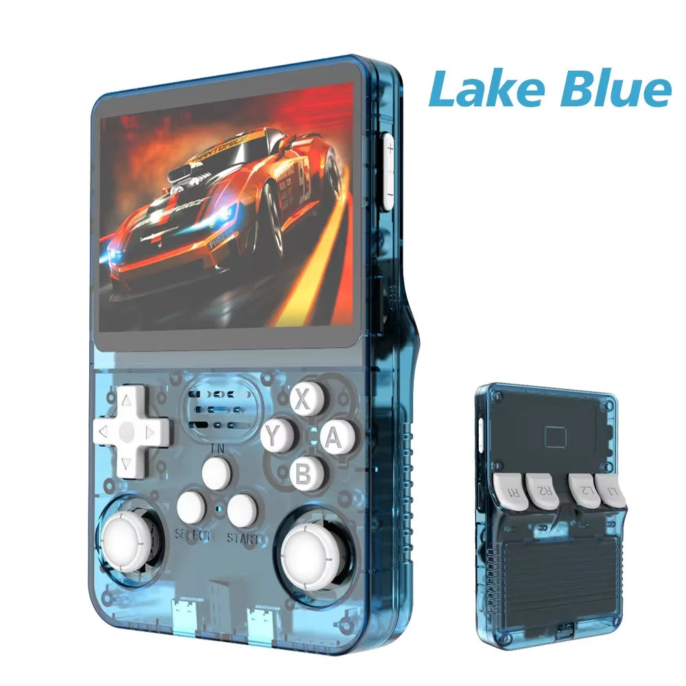 BOYHOM 100% Original ARKOS 2.0 R36S Retro Handheld Game Console 3.5'' IPS,15000+ Games, Retro Portable Pocket Player, 64G/128G