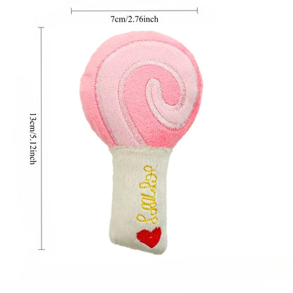5/10pcs Pet Chew Toy with Squeaking Plush Toys, Small Chili and Eggplant Shapes, Dog Interactive Toys To Bite, Pet Gifts