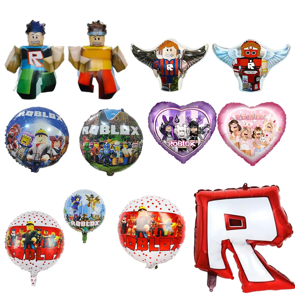 Roblox Birthday Balloons Set