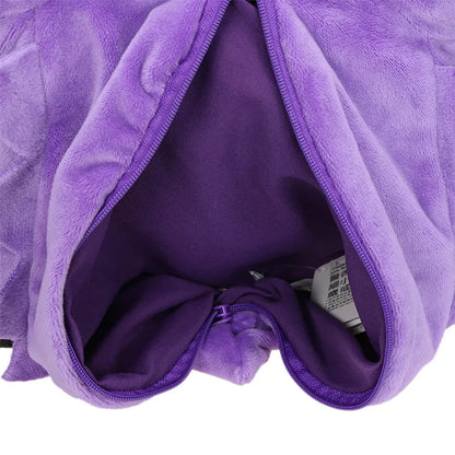 Cute Pokemon Backpack Kawaii Japanese Style Plush Bag Gengar Eevee Snorlax Backpack Schoolbag Cosplay Props Fashion Gifts