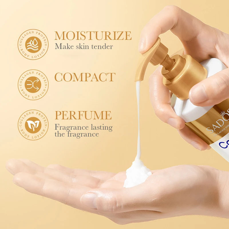 SADOER Collagen Firming Body Lotion: 10 Times Collagen Anti-Aging Hydrator