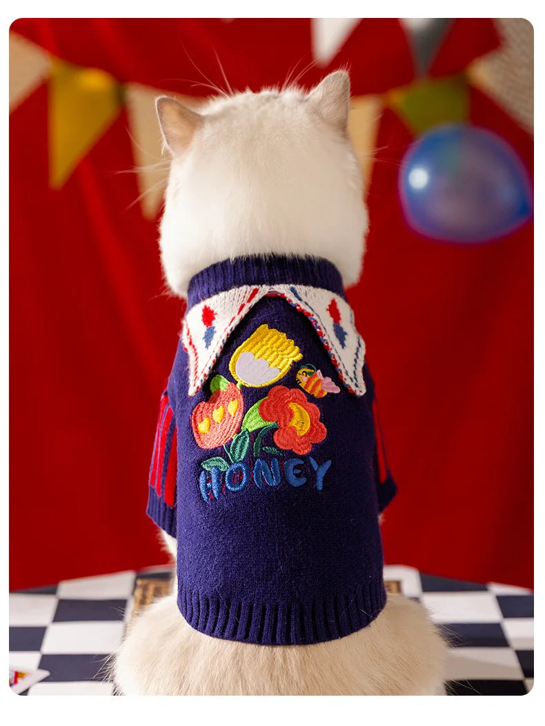 Warm Knitted Pet Sweater 🐶🐱