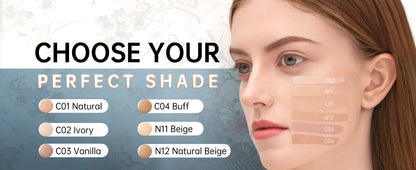 Catkin BB & CC Cream | 4-Shade Hydrating & Oil-Control Concealer