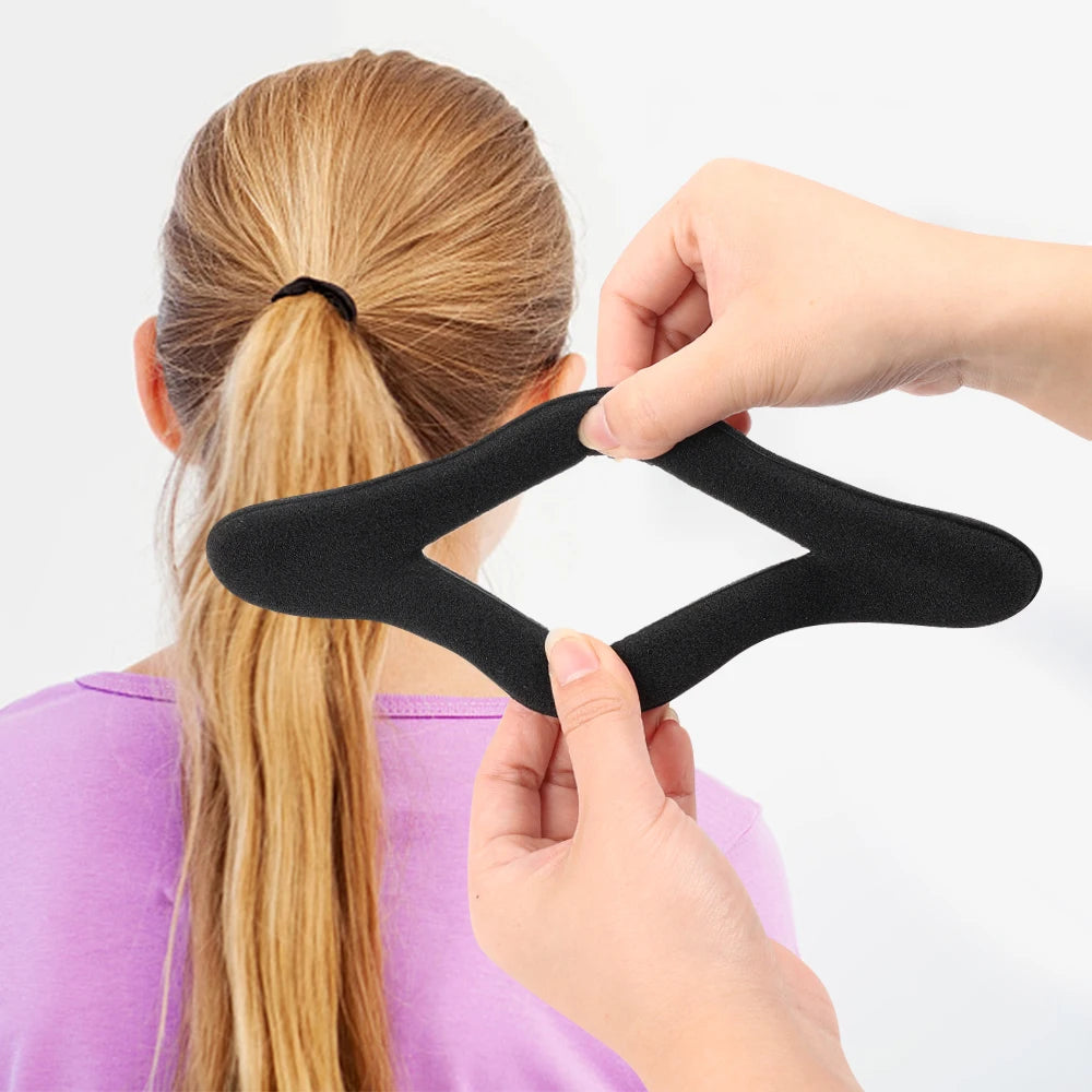 Sponge Plastic Loop Curly Hair Maker Hair Scrunchie Headband Twist Donut Bun Curler Hairbands Hairstyle Tools