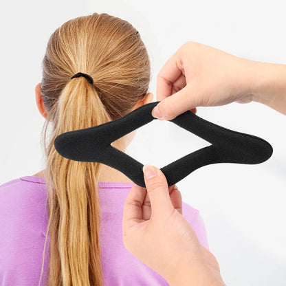 Sponge Plastic Loop Curly Hair Maker Hair Scrunchie Headband Twist Donut Bun Curler Hairbands Hairstyle Tools