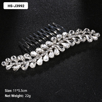 Crystal Bridal Hair Comb.