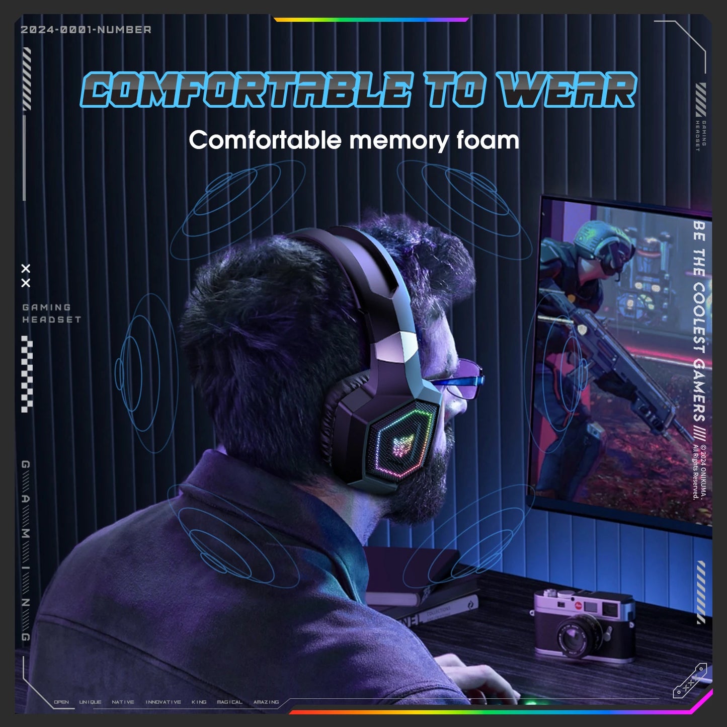 Wireless Gaming Headset Pro