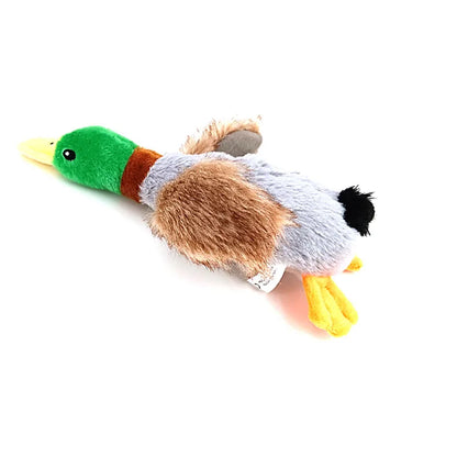 Plush Duck Squeaky Dog Chew Toy