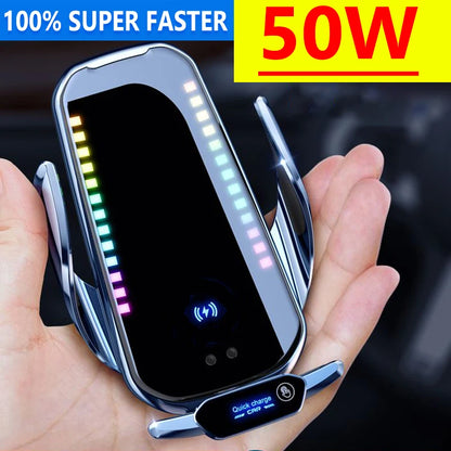 50W Wireless Car Charger.