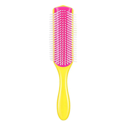 9-Rows Detangling Hair Brush Detangler Hairbrush Scalp Massager Straight Curly Wet Removable Brush Special for Real Hair Wigs
