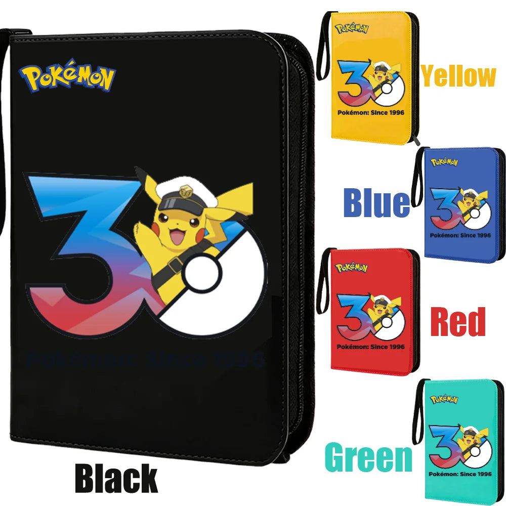 Pokemon 30th Anniversary 400 Zipper Album Card Storage Book