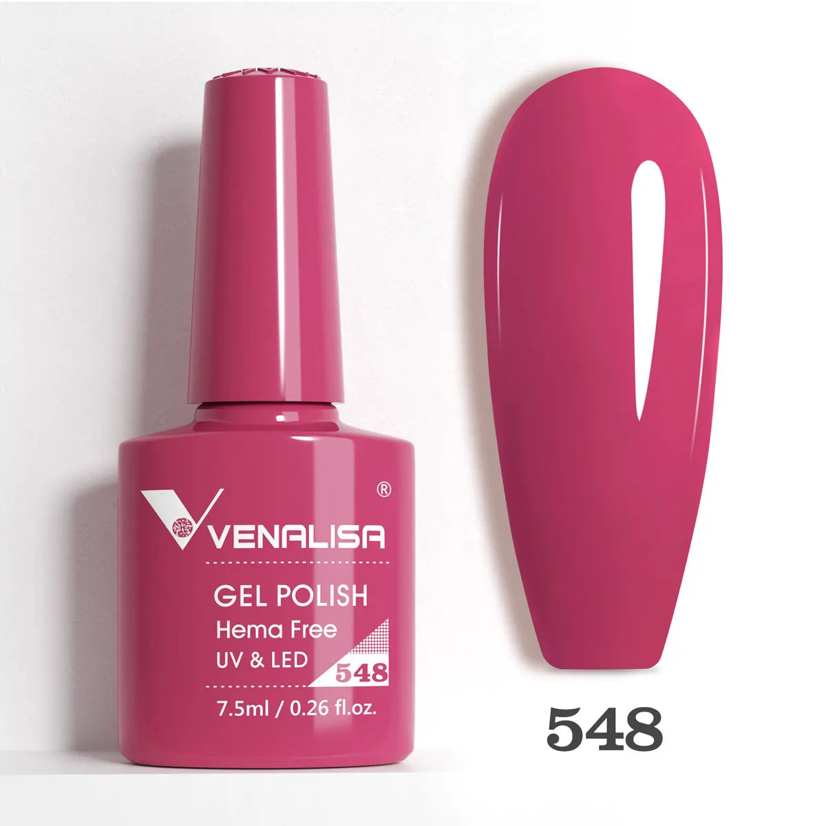 Venalisa VIP5 Nail Gel Polish HEMA/TPO FREE Full Coverage Beautiful Semi Permanent Soak Off UV LED Gel Nail Polish Gel Lacquer