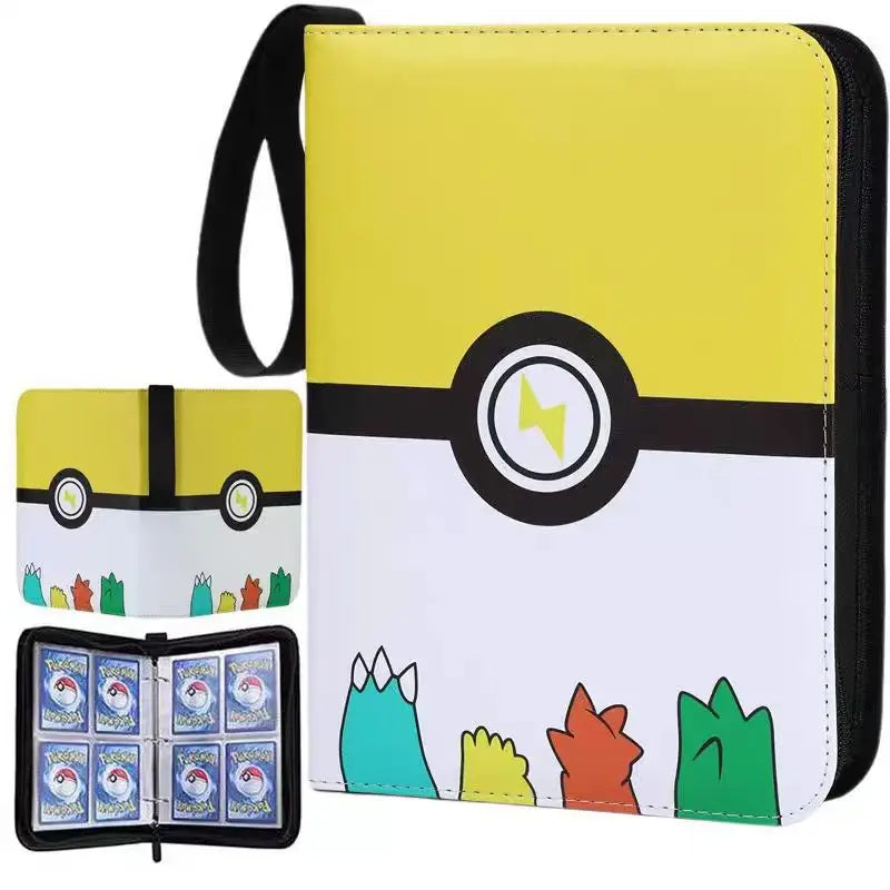 400 Pockets Anime Peripheral Pokemon Game Collection Card Book multiple styles Storage card holder Exquisite Kawaii Boy Toy Gift