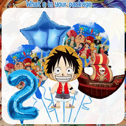 One Piece Sanji & Nami Birthday Party Tableware Set 🎉🏴‍☠️
