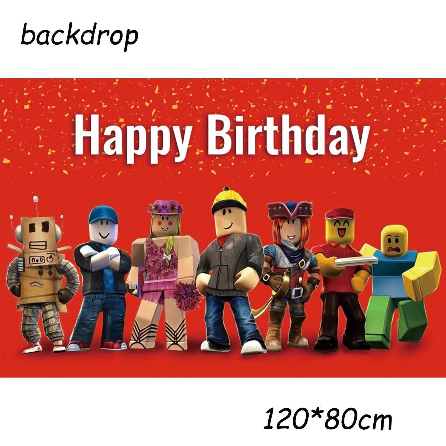 Roblox Party Decor Set 1