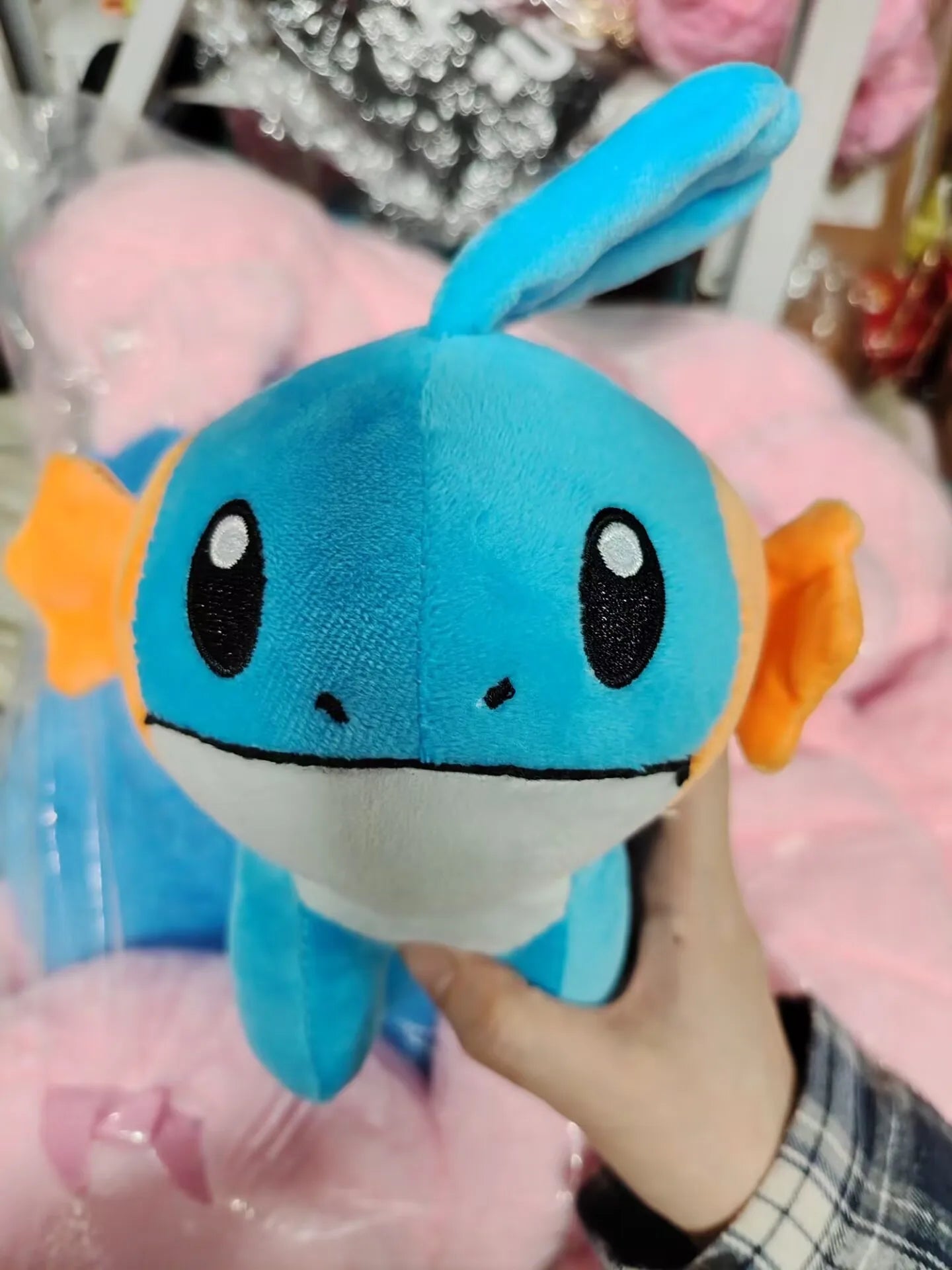 23cm Pokemon Mudkip Plush Toys Anime Doll Blue Mudkip Plush Atuffed Animals Soft Stuffed Toys Birthday Gifts for Children Kids