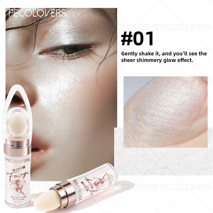 1PC Multifunctional Glitter Powder, Highlighter for Face, Body and Eyes, Brightening Glitter Powder,Suitable for Holiday Makeup