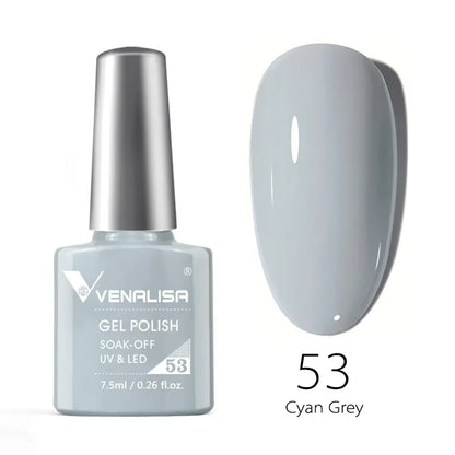 Venalisa VIP4 Nail Gel Polish HEMA/TPO FREE Full Coverage Beautiful Semi Permanent Soak Off UV LED Gel Nail Polish Gel Lacquer