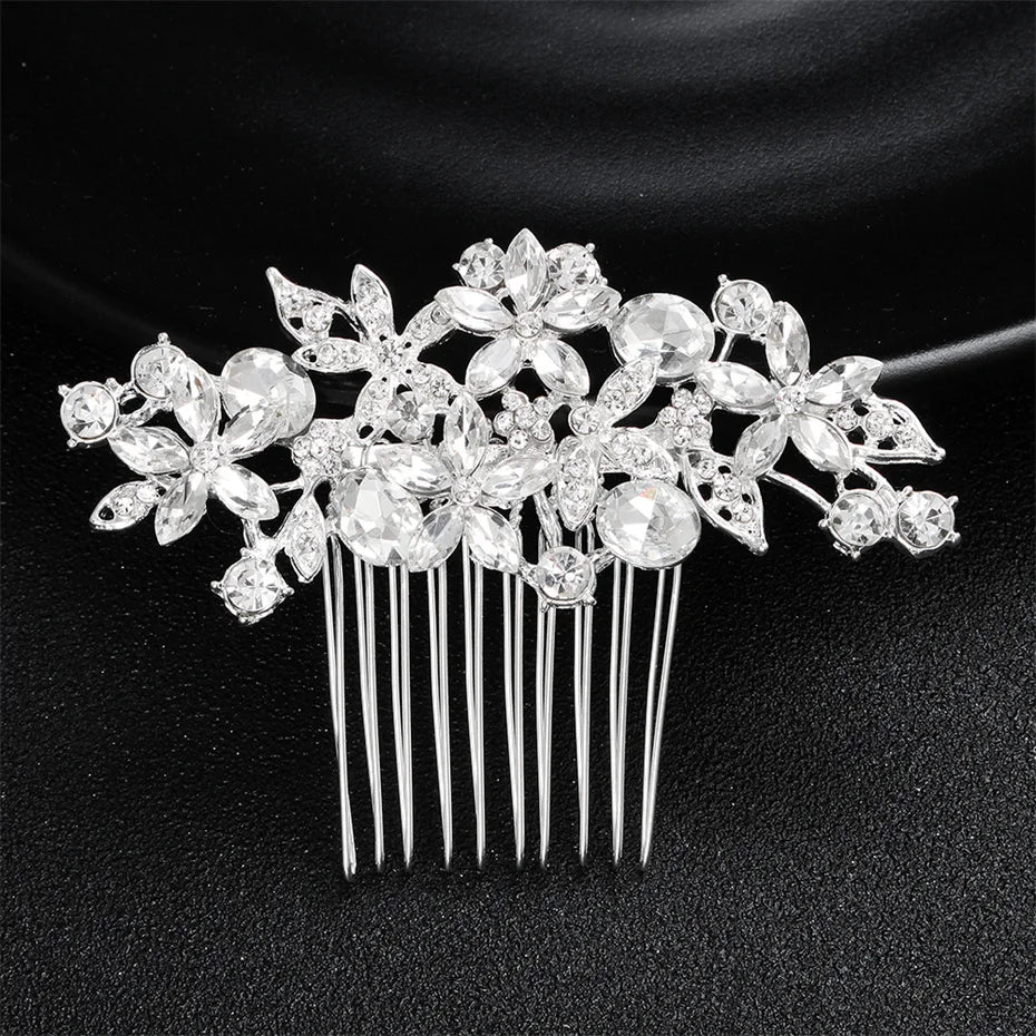 Crystal Bridal Hair Comb.