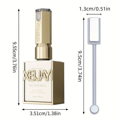 XEIJAYI 6-Color Magnetic Cat-Eye Gel Polish Set with Dual-Head Magnet Tool – Create Shimmering Nail Art with Ease