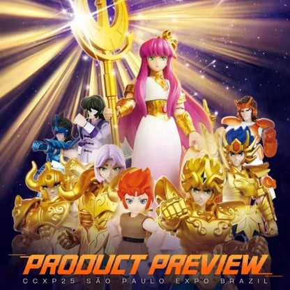Original Blokees Saint Seiya Galaxy V1V2V03V4 Athena Aries Mu Aiolia Aldebaran Kiki Shiryu Lionet Ban FigureChildren ToysGift