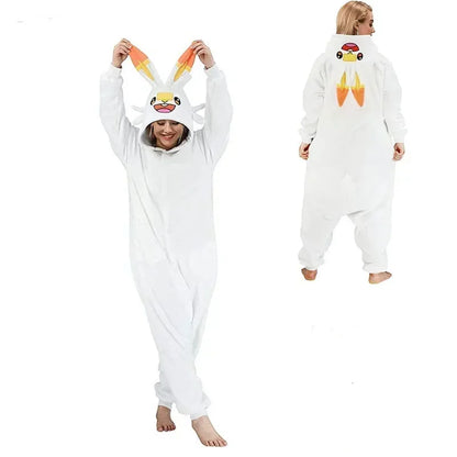 TAKARA TOMY Pokemon Cosplay Kigurumi Onesie Snorlax Jigglypuff Umbreon Gengar Costume Halloween Adult Anime Bulbasaur Pajamas