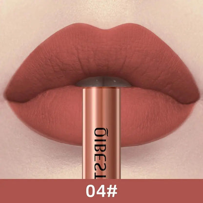 Matte Liquid Lipstick Waterproof Long Lasting Velvet Mate Nude Red Lip Gloss Lint Tube Makeup Cosmetic Lipsticks Lipgloss