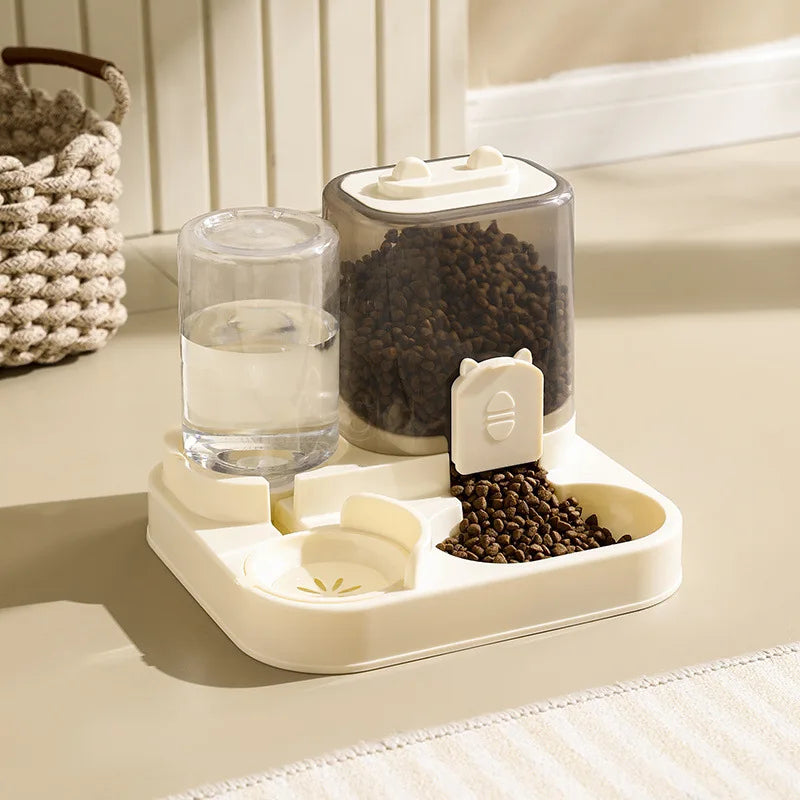 Automatic Pet Feeder with Fountain