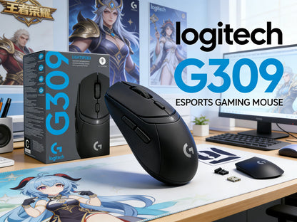 Logitech G309 Kamisato Ayaka Special Edition Wireless Bluetooth Dual-Mode Esports Mouse Hybrid Switches+G102/G203/G304/G305/M220