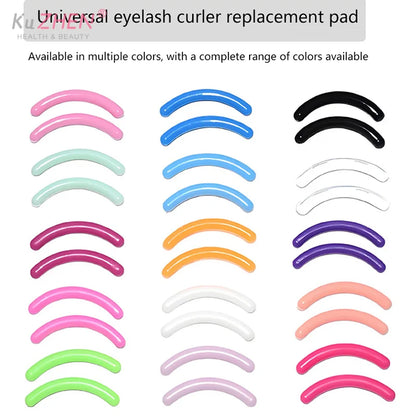 Colored Eyelashes Curler Replace Rubber 30pcs/box Black White Blue Elastic Eyelash Curler Replacement Rubber Strips Accessories