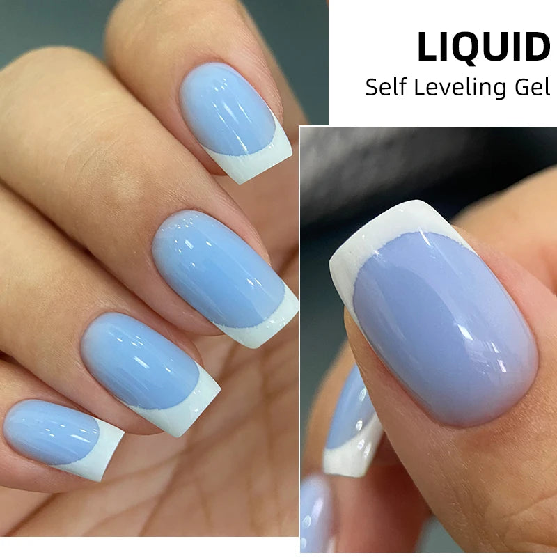 MSHARE 500g Liquid Acrylic Gel Acrygel TPO Hema Free Builder Nail Gel For Nails Extension Constuction Self Level Soak Off UV LED