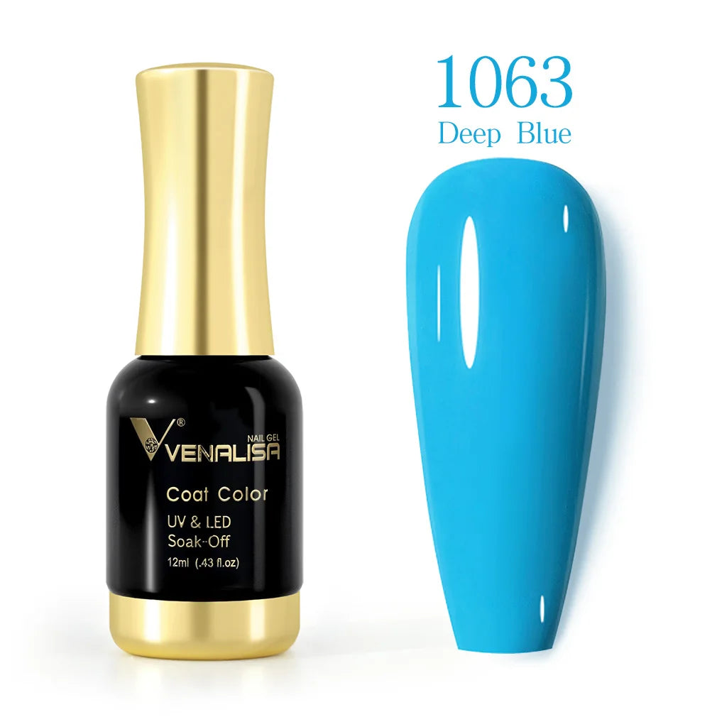 VENALISA Nail Gel Varnish TPO FREE Soak Off UV LED Organic Odorless Enamels Nail Art Colors 12ml 120Colors UV Gel Nail Polish