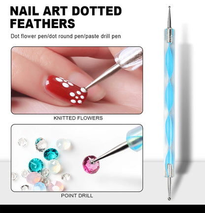 LIMEGIRL Acrylic Powder Kit and Liquid Monomer Nail Kit 3D Art Nail Extension Decoration with UV LED Light Crystal Powder Kit