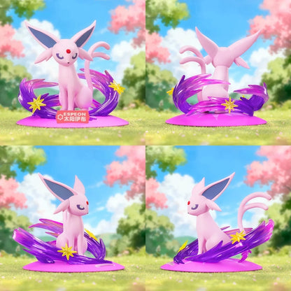 Anime Pokemon Umbreon Eevee Espeon Funism Original Action Figures Home Collection Model Desktop Ornaments Toys Birthday Gifts