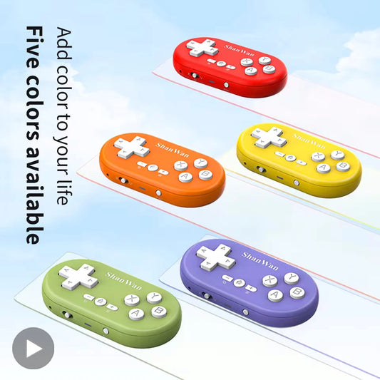 Mini Gamepad Gaming Control Bluetooth For iPhone Android PS4 PS3 Switch Xbox Mobile IOS PC TV Controller Wireless Game Pad Phone