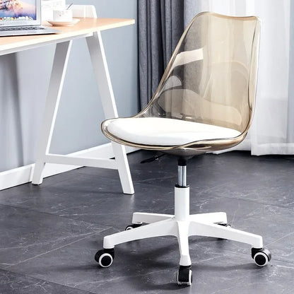 Transparent Swivel Office Chair
