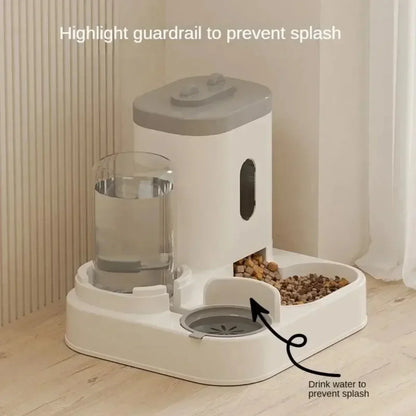 Automatic Pet Feeder with Water Fountain  2 🐶🐱💧