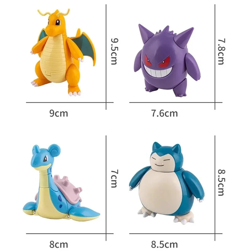 Pokémon Action Figure Set.