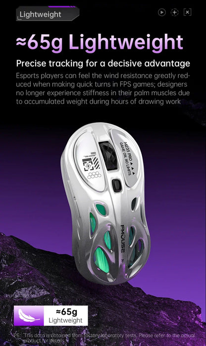 Lenovo Tri-mode Wireless Bluetooth Mouse Lightweight Computer Rgb Illuminated Gaming Mouse Portable Tablet Universal Mouse