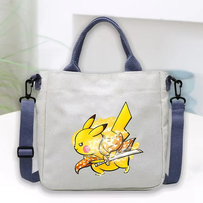 Pokemon Large Canvas Tote Bag