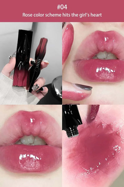 Mirror Lip Gloss Lip Gloss Lip Moisturizing Liquid Lipstick Waterproof Long-lasting Brightening And Non Fading Lip Gloss